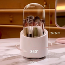 Organizador Giratório para Maquiagem – Porta-Cosméticos, Escovas, Batons e Mais!