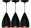 Kit 3 Pendentes Vegas Luminária Decoração Sala Cozinha